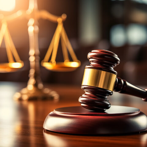 Zdjęcie młotka sędziowskiego